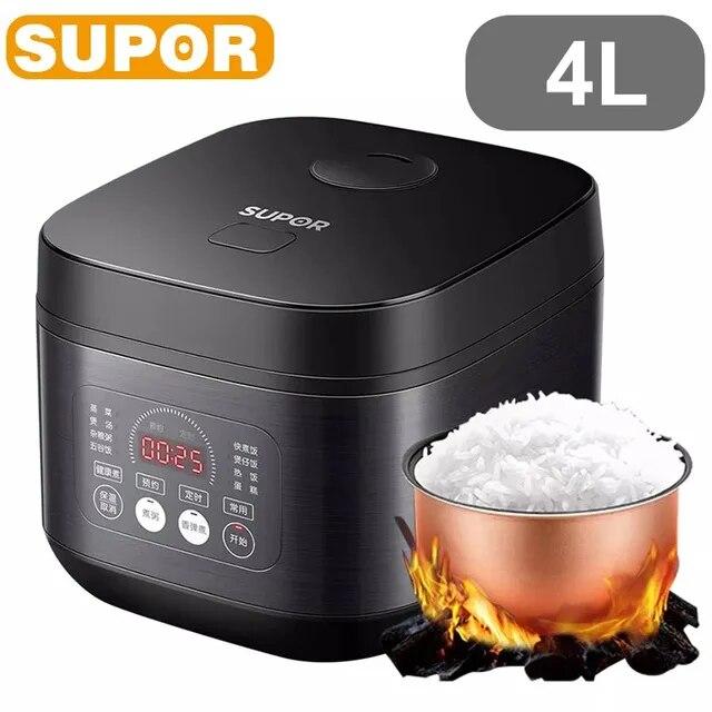 Gambar SUPOR Rice Cooker 3L/4L/5L Multifunction Kitchen Appliances Non-Stick Pot Liner Portable Cooker With Steamer Home dari Zephyr Zonest undefined Tokopedia