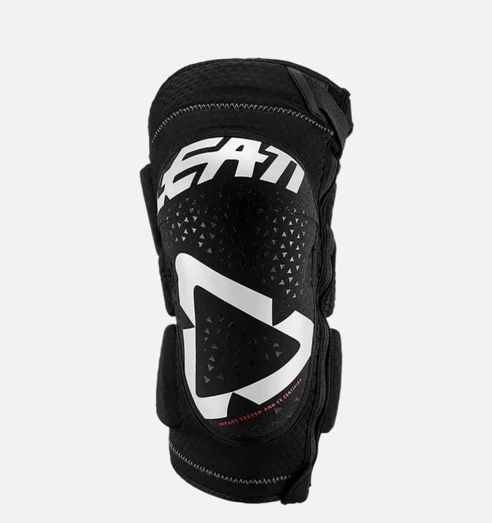 Gambar CODE KNEE GUARD LEATT 3DF 5.0 ZIP WHITE BLACK / DEKER KNEE PAD CROSS - S/M dari FebyC undefined Tokopedia