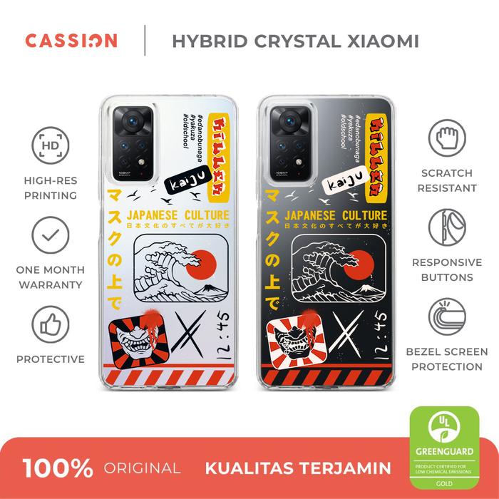Gambar Case Poco X5 X6 F4 F5 GT Cassion Kaiju - Softcae, Poco F4 dari Cassion Official undefined Tokopedia