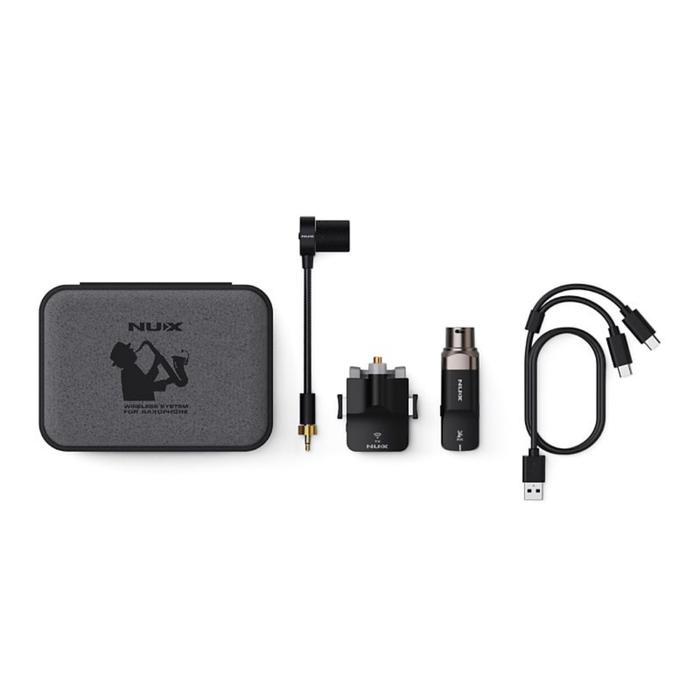 NUX-B6 サックス用ワイヤレスシステム マイク NUX-B6 サックス用ワイヤレスシステム マイク