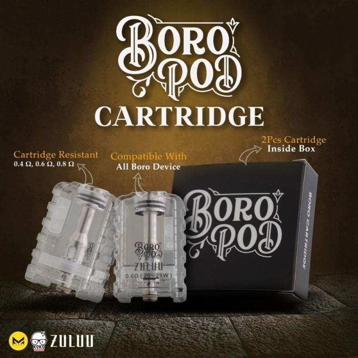 Jual Cartridge Zulu Boro Pod by KokoSarang|Mildos|Zuluu - 0.6oh, - Kab.  Jombang - Menteri Vape | Tokopedia