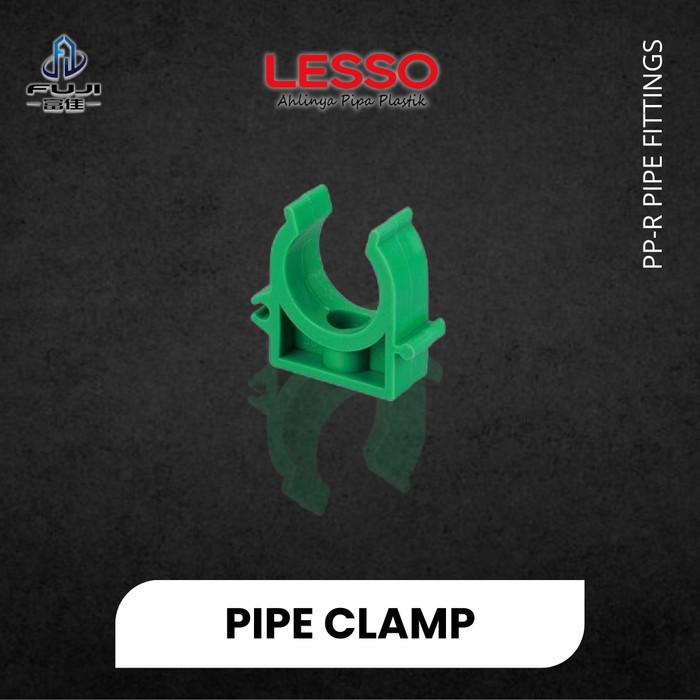 Gambar Klem Pipa PVC Lesso Pipa Air PPR Clamp Polos - 1/2" dari FujiBuildingMaterialTrading_2 undefined Tokopedia