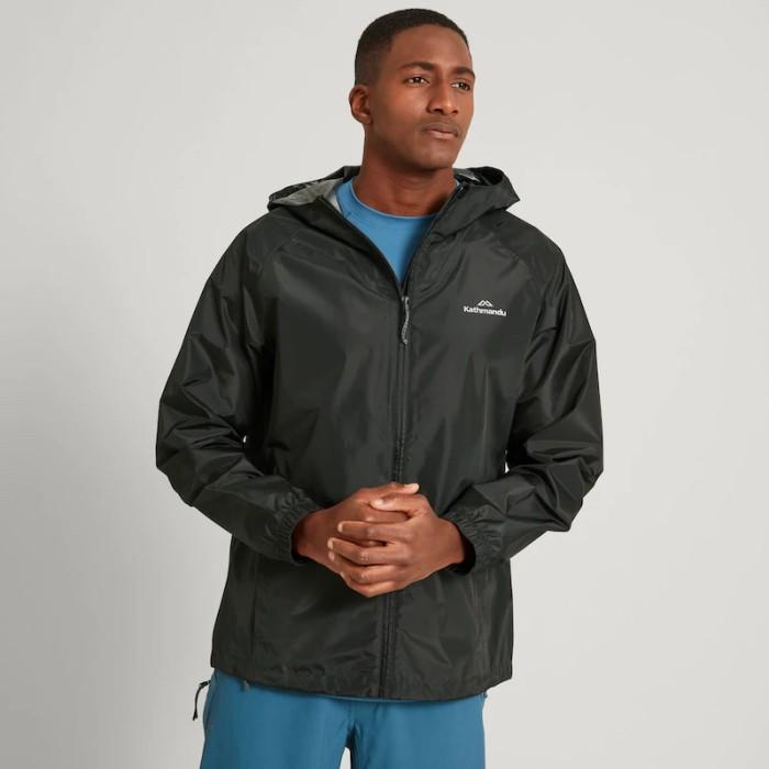 Gambar CODE KATHMANDU POCKET IT RAIN JACKET - Black, L dari Toko mi sop undefined Tokopedia