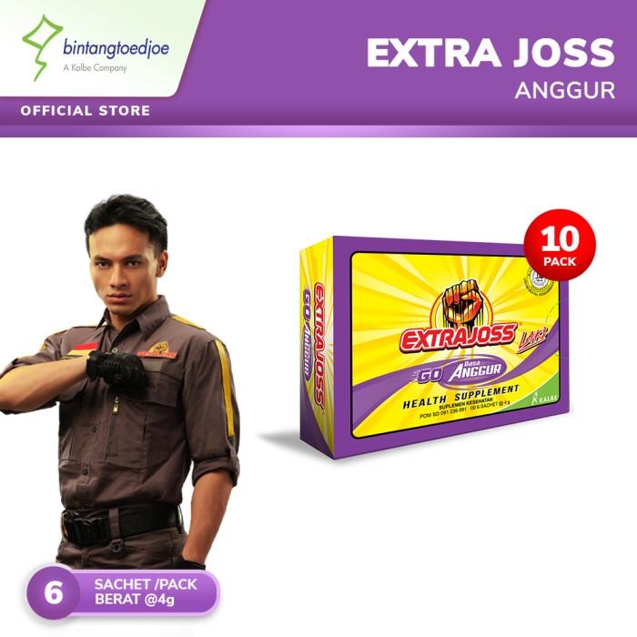 Gambar Extra Joss Laki Anggur 10 Pack (60 Sachet) - 10 Pack - 10 Pack dari Abdul Malik Pecel Lele undefined Tokopedia