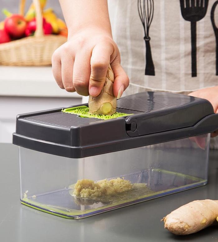 Gambar YM Multifunctional Vegetable Cutter Home Kitchen Slicing And Dicing dari Yakin Mmart undefined Tokopedia