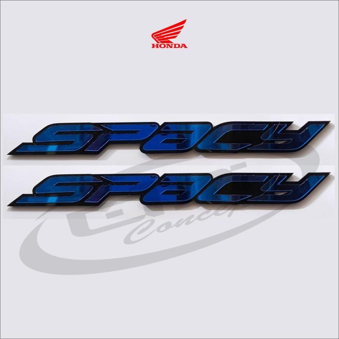Gambar ASLI EMBLEM HONDA SPACY LOGO MOTOR 3D AKRILIK VARIASI MODIP BUKAN - Biru dari Kurawa Jaya Motor undefined Tokopedia