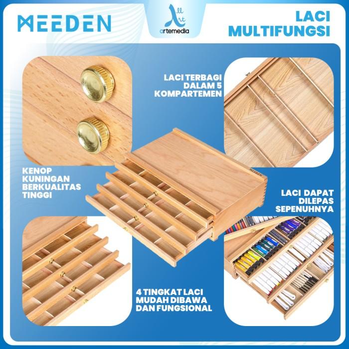 Gambar PREMIUM Meeden Drawer Storage Box Art Supply Solid Wood Laci dari Ramsey Outdoor undefined Tokopedia