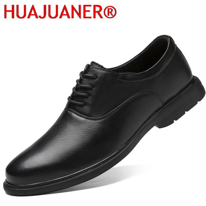 Jual Luxury Brand Mens Dress Shoes Oxfords Business Office Genuine