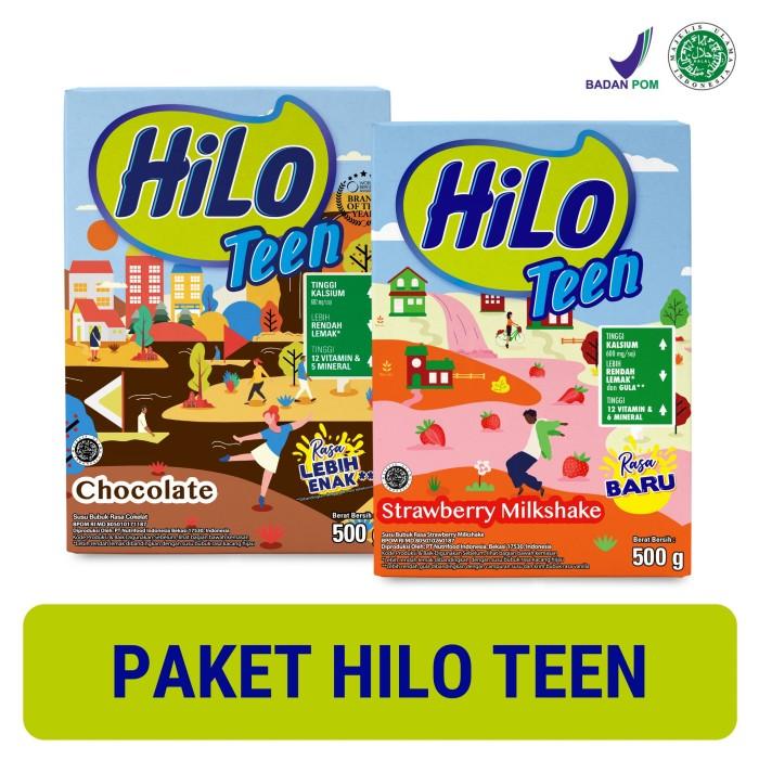 Gambar PPC HILO TEEN CHOCOLATE 500GR & HILO TEEN STRAWBERRY MILKSHAKE 500GR dari JAMTools undefined Tokopedia