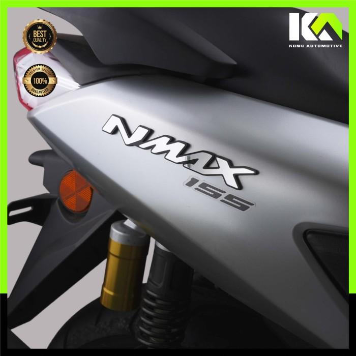 Gambar EMBLEM NMAX LOGO ALL NEW NMAX EMBLEM MOTOR BUKAN STIKER TULISAN NMAX - SILVER dari Konu automotive undefined Tokopedia