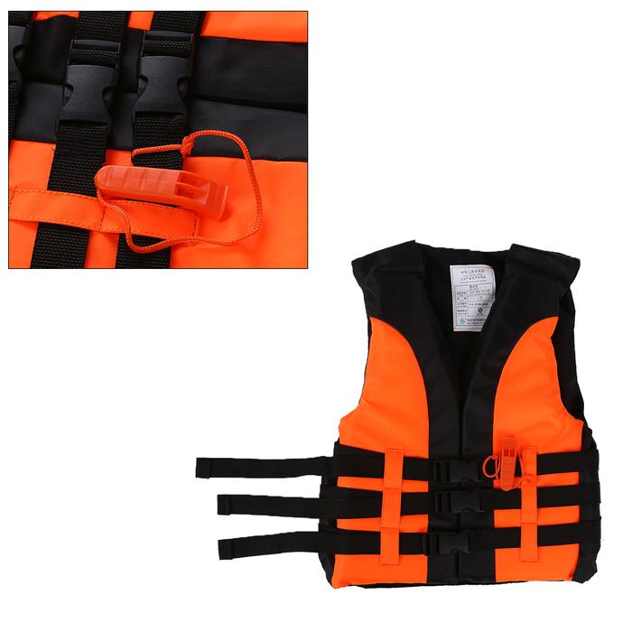Gambar Life Vest Buoyancy Life Jacket Adjustable Boating Drifting Aid Ja dari Dharma Muliaa undefined Tokopedia
