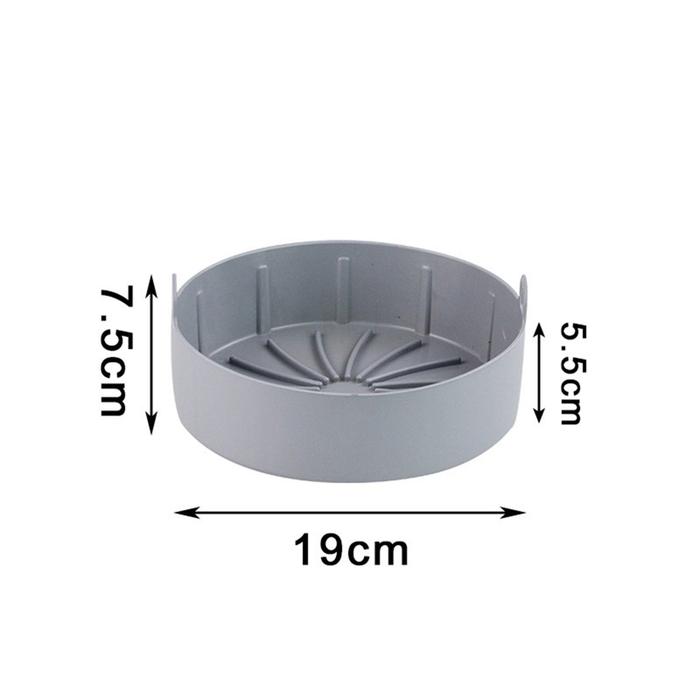 Gambar SST Air Fryer Silicone Pot/Basket Keranjang Baskom/Silicone Air Fryer Pot/Silikon Pot Round TERLARIS - Grey-19cm dari TAKASHIMURA STORE 13 undefined Tokopedia