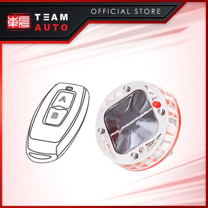 Gambar Team Auto TAP892 Solar Energy Sport Rims Decorative Light With Infrare dari Celestial pale undefined Tokopedia