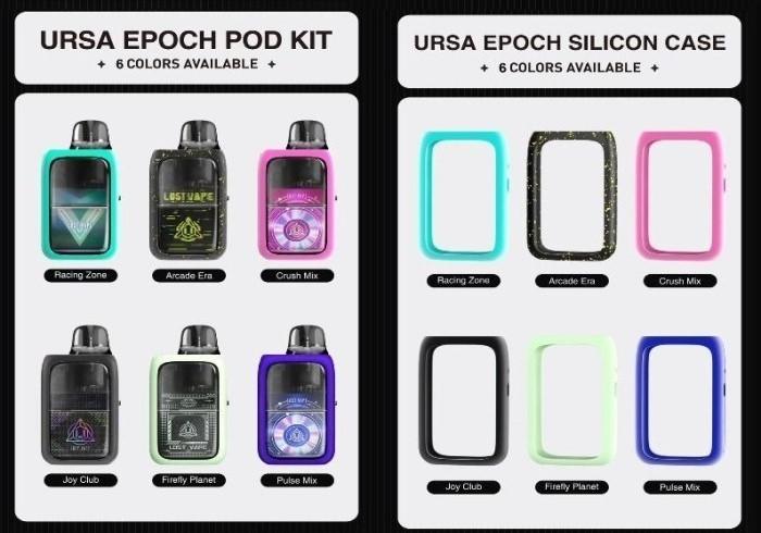URSA EPOCH SILICONE CASE AKSESORIS BY LOSTVAPE - SILICONE CASE, FIREFLY  PLANET di Jakartavaporizer | Tokopedia