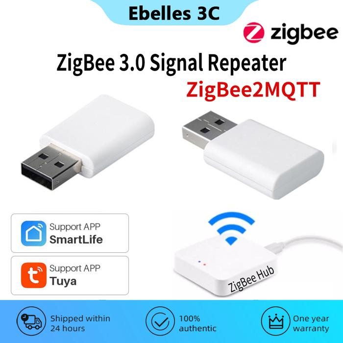 Gambar Tuya ZigBee 3.0 Signal Repeater USB Extender Signal Amplifier for Smart Life ZigBee2MQTT Gateway Hub Mesh Home Assistant Devices dari Aurora Mysthic undefined Tokopedia
