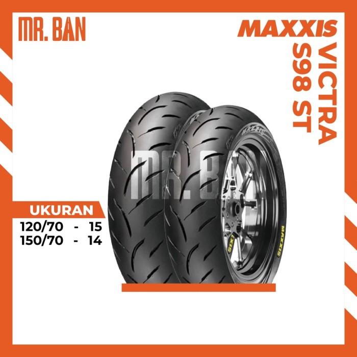 Gambar BAN XMAX VICTRA RING 14 RING 15 MAXXIS TUBLES 120/70 150/70 140/70 TL - 150/70-14 dari Mr. Ban undefined Tokopedia