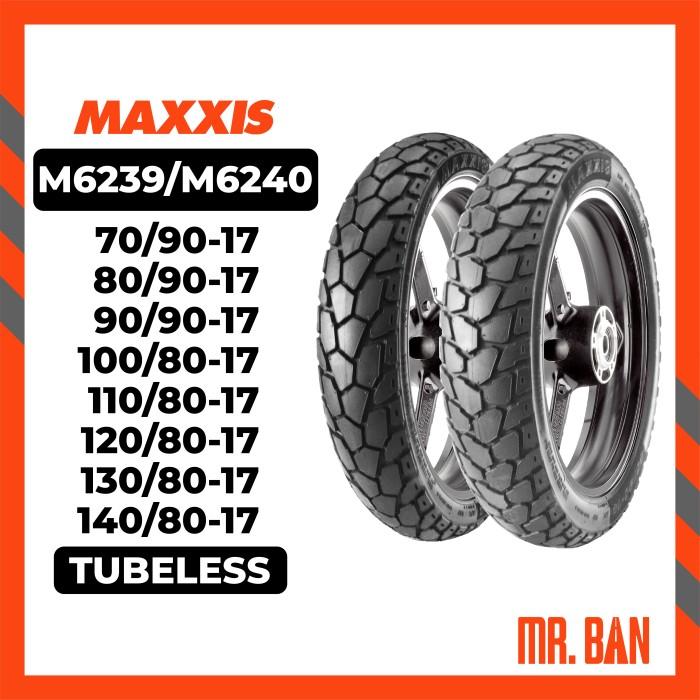 Gambar Ban Luar Motor Maxxis Ring 17 M6239/M6240 Tubeless On-Off Road Tire - 70/90 dari Mr. Ban undefined Tokopedia