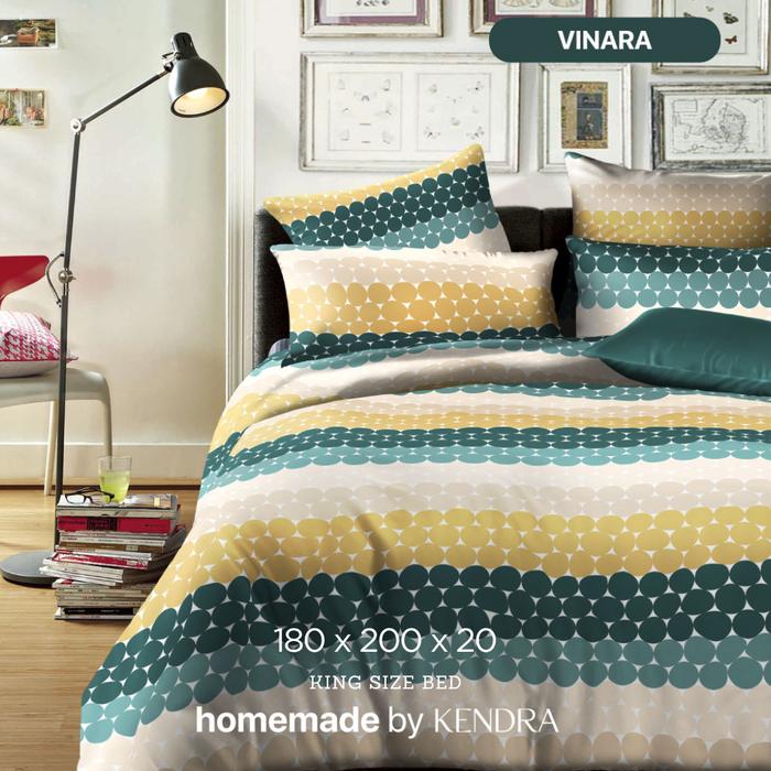 Gambar Homemade by Kendra Sprei Set 180x200x20 King Size Bed [T20] - Vinara dari Kendra Indonesia undefined Tokopedia