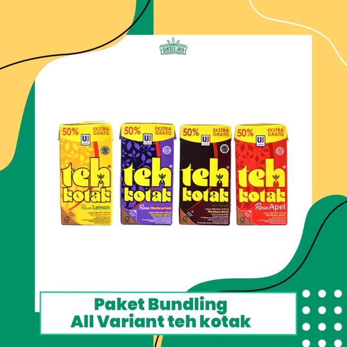 Gambar Paket Bundling Teh Kotak All Variant (dapat 4 pcs) dari SUKSESJAYAMLG undefined Tokopedia
