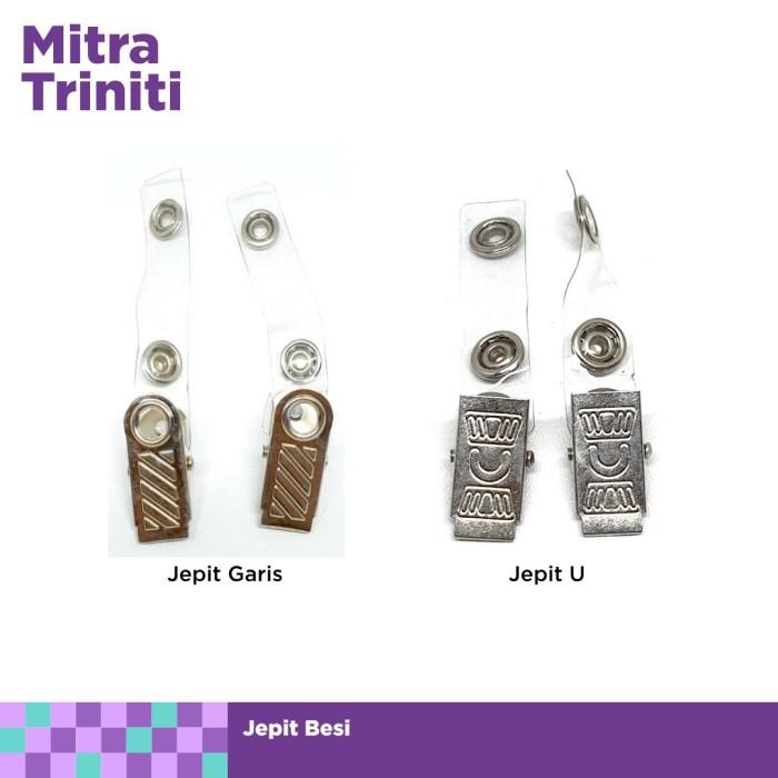 Gambar Jepit name tag id card jepit - Jepit Garis dari mitra triniti undefined Tokopedia