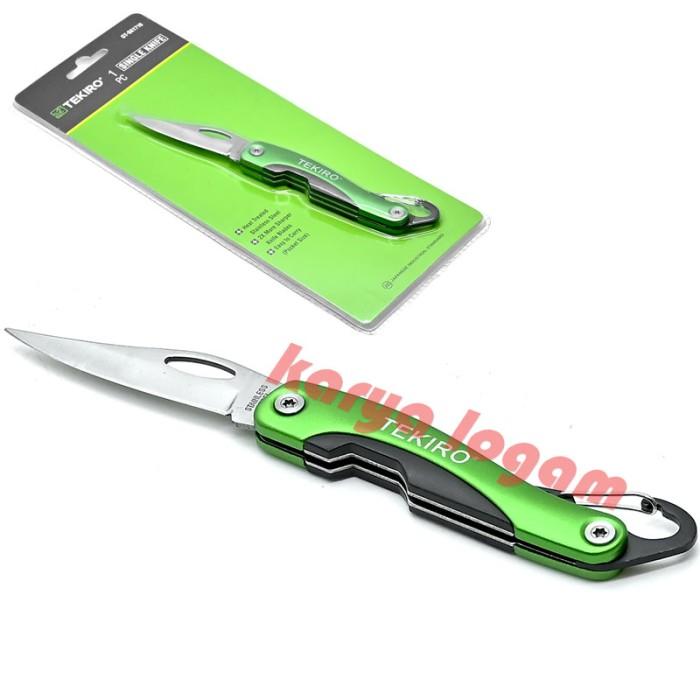 Gambar Pisau Lipat Stainles Tekiro Japan/ Pocket Knife / Pisau Pancing / Pisau Hiking - Pisau Lipat dari KaryaLogam. undefined Tokopedia