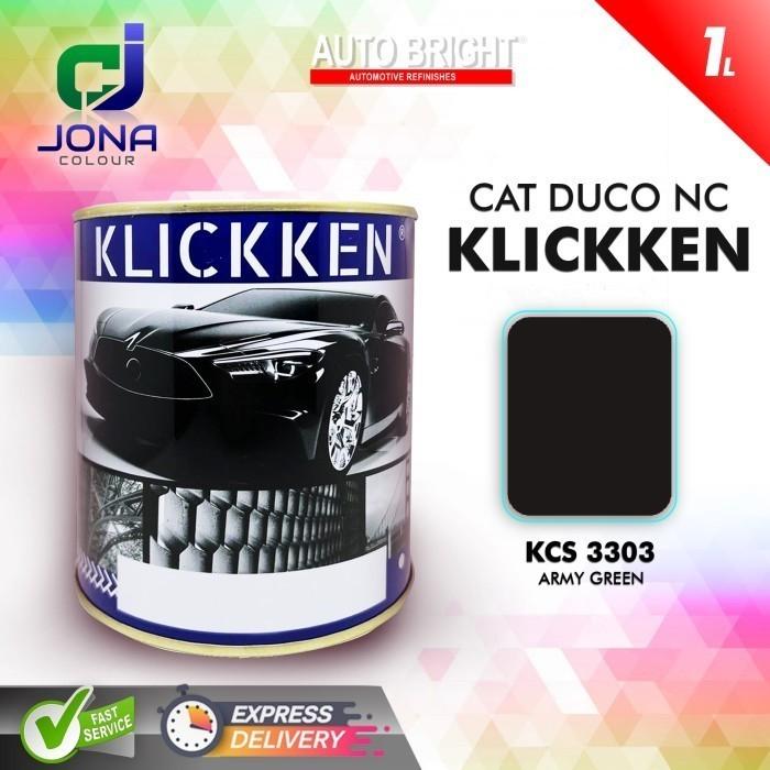 Gambar Cat Klickken Automotive Refinishes - Army Green 3303 - 35ml dari Jona Colour undefined 2 Tokopedia