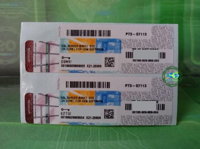 Jual sql server standard 2017 edisi 24 core included user cal original ...