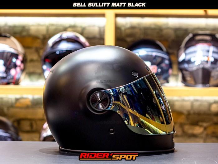 bell bullitt rsd viva helmet Gloss Black / X Small suede lining with leather trim Bell Bullitt Carbon Helmet Matte/Gloss