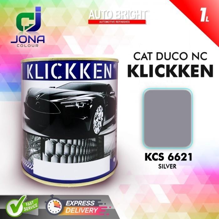 Gambar Cat Klickken Automotive Refinishes - Silver Met KCS 6621 - 35ml dari Jona Colour undefined Tokopedia