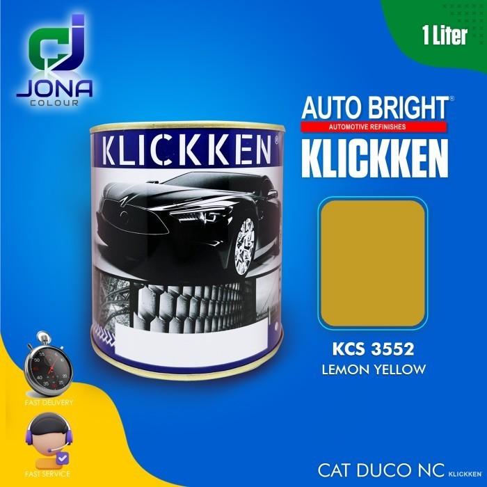Gambar Cat Klickken Automotive Refinishes - LEMON YELLOW KCS 3552 - 35ml dari Jona Colour undefined Tokopedia