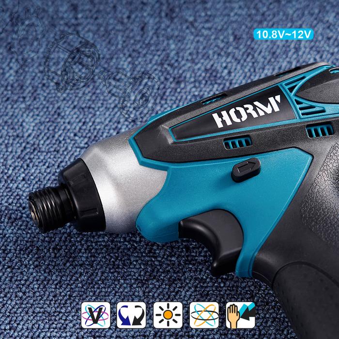 Gambar 12V Electric Cordless Impact Wrench Drill Wireless Screwdriver DIY Household No Battery Handheld Power Tool For Makita Battery dari Akanshop24 undefined Tokopedia
