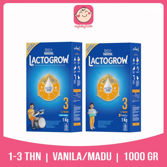 Gambar Berkualitas LACTOGROW 3 4 VANILA MADU SUSU PERTUMBUHAN ANAK 1-3 TAHUN dari toko lia id undefined Tokopedia