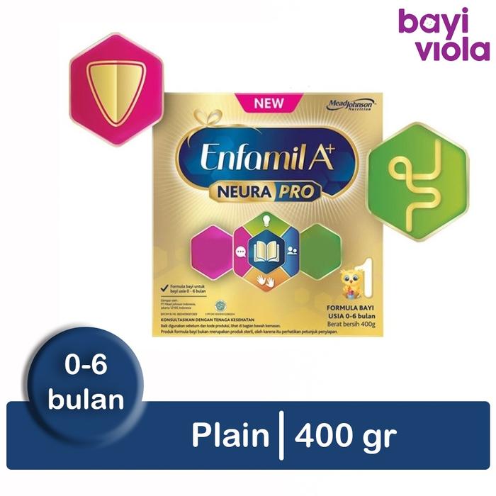 Gambar Berkualitas ED Mei 2025 Enfamil A+1 A1 A 1 - 400 gram Susu Formula dari toko lia id undefined Tokopedia