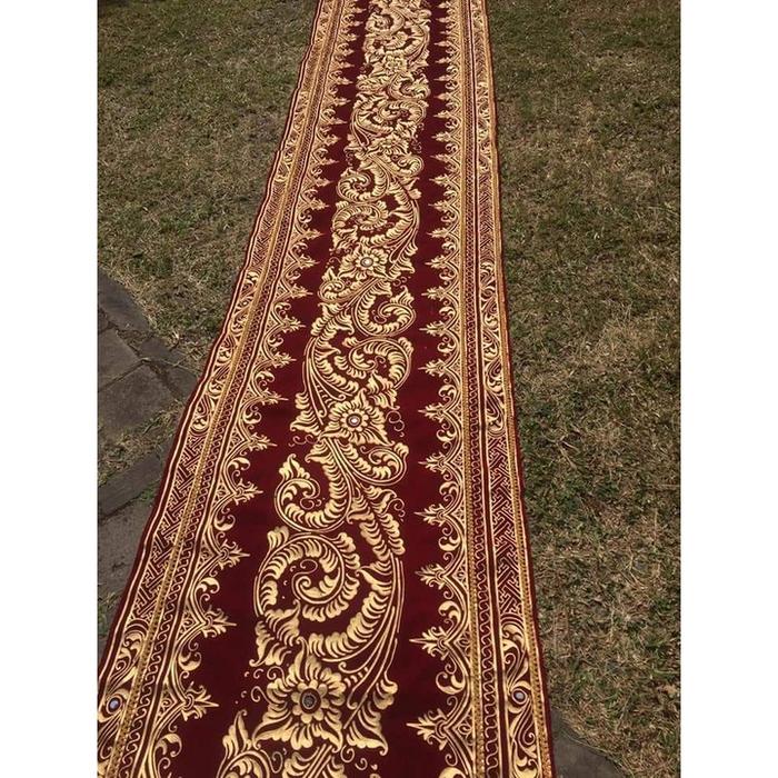 Gambar Kain Prada Bludru Lukis / Pedapa Bali Tinggi 90cm Berbagai Motif - Bun Tengah dari wates_mall undefined Tokopedia