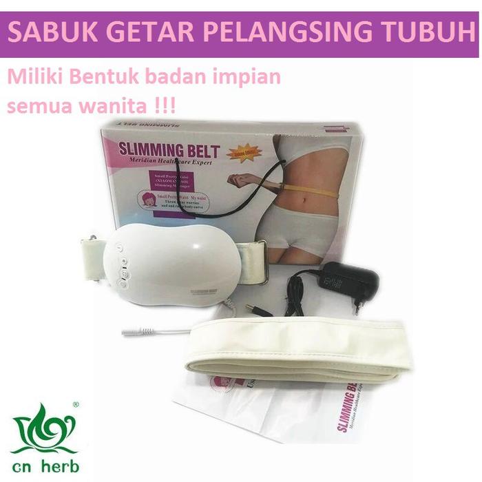 Gambar Sabuk Getar Pelangsing Tubuh Slimming Belt Viration Healthcare / Alat dari ZASKIA GOPREM undefined Tokopedia