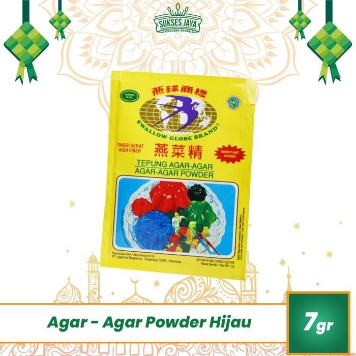 Gambar Swallow Globe Agar Agar Rumput Laut Warna Hijau 7 Gram dari Sukses Jaya Malang undefined Tokopedia