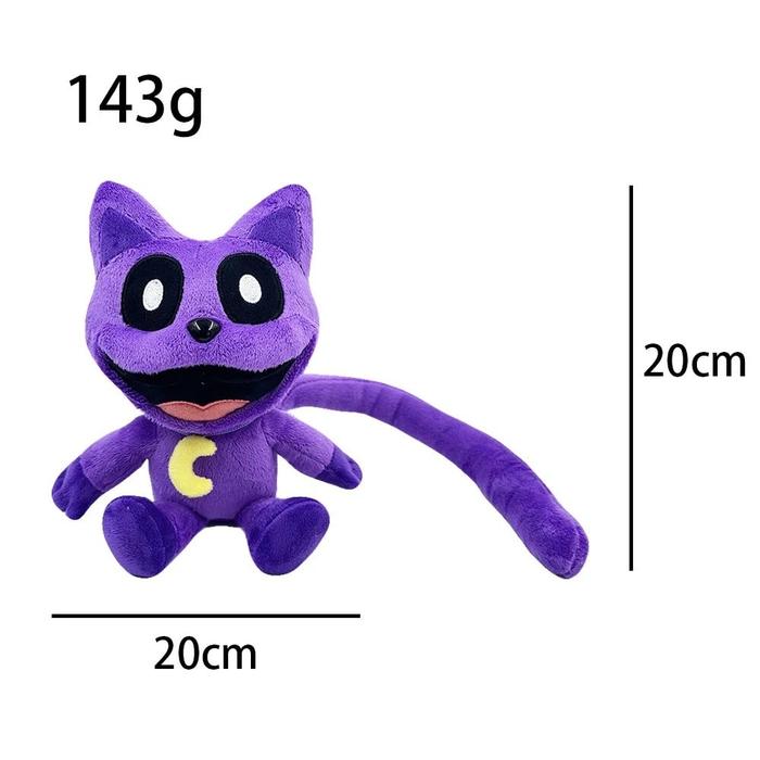 Gambar Long legs Smiling Critters Plush Toy 2024 New Monster Catnap Plush Smi - 20cm dari game storexx undefined Tokopedia