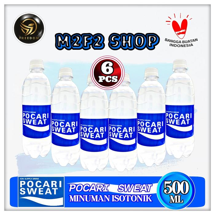 Gambar -F.A.H- Pocari Sweat Original Botol Plastik Pet - 500 ml (Kemasan 6 dari banana Cilangkap undefined Tokopedia