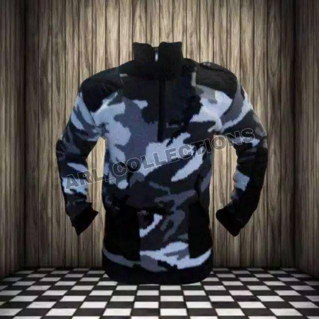 Gambar RPM Sweater loreng rajut pria wanita dewasa/jaket sweter hitam hijau - Salju, L dari Anwar Yosepa undefined Tokopedia