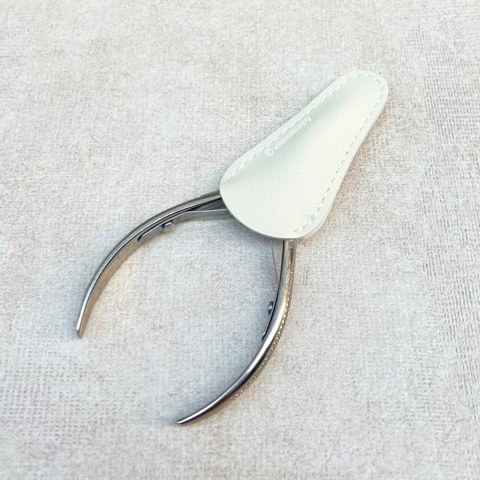 Gambar Wilonailsupply PELINDUNG NIPPER | Nipper Protector Leather - WHITE dari Venalisa Indonesia undefined Tokopedia