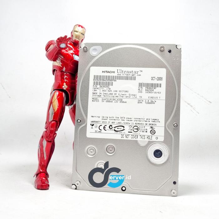 Jual HGST HUA721010KLA330 1TB SATA 3Gbps RPM 7.2K 3.5