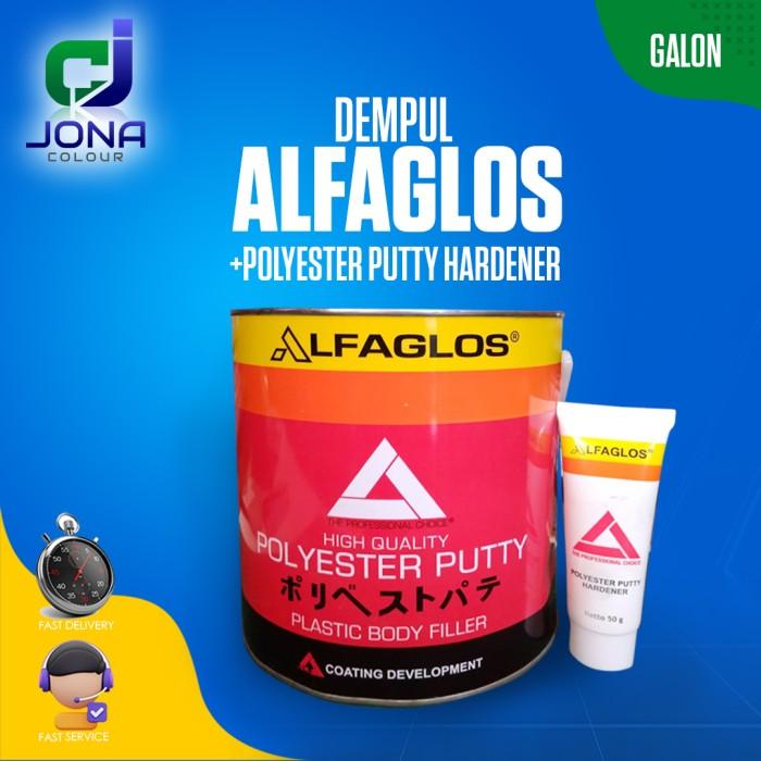 Gambar Dempul AlpaGlos Galon Mobil/Motor/Besi/Kayu dari Jona Colour undefined Tokopedia