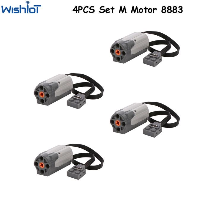 Gambar 4PCS 8883 Power Functions M Motor Compatible with legoeds Technical Parts Assembled Building Blocks Car Toys MOC Bricks Power Up dari Toko_PelangIndah undefined Tokopedia