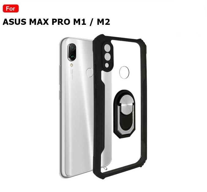 Case Asus Zenfone MAX PRO M1 M2 XUNDD i-Ring Standing Transparan MAX PRO  M1 di Solik_store Tokopedia - Main Image
