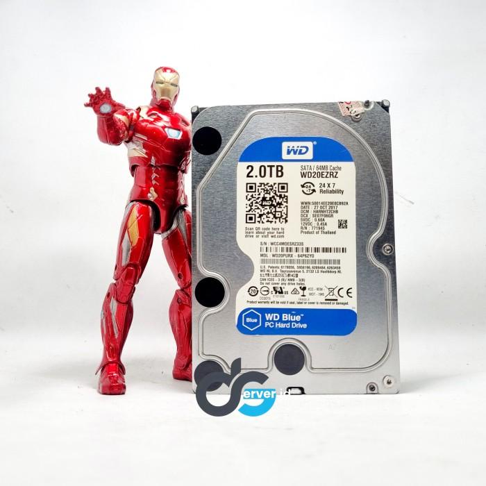 【2台セット】WDC WD20EZRZ-00Z5HB：2TB Amazon.com: Western Digital 2TB WD Blue PC Internal Hard