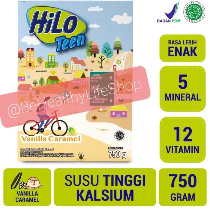 Gambar HiLo Teen Vanilla Caramel 750 gr dari Hallo Mart ID undefined Tokopedia
