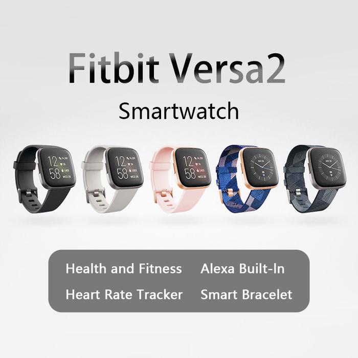Jual WL Fitbit Versa Health and Fitness Smartwatch Heart