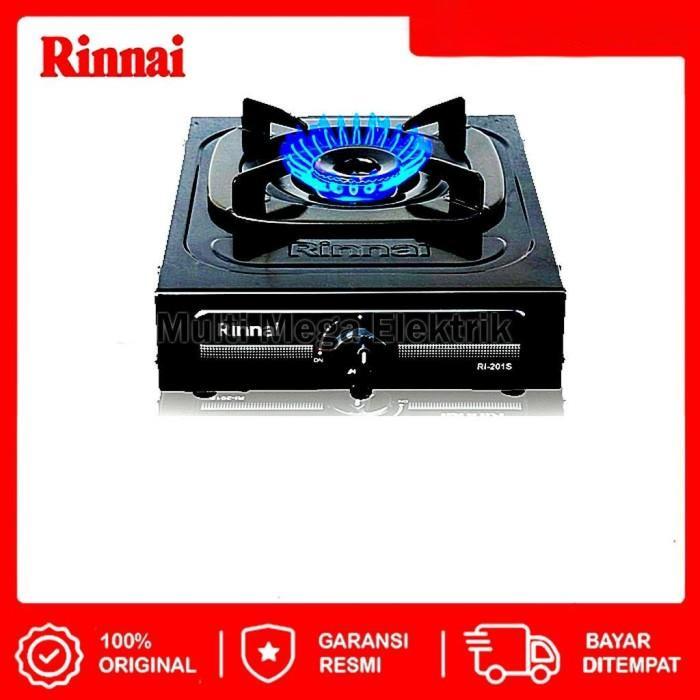 Gambar KOMPOR GAS 1 TUNGKU RINNAI 201S  301S  KOMPOR RINNAI 1 TUNGKU  KOMPOR RINAI 1 TUNGKU  KOMPOR 1 TUNGKU  KOMPOR SATU TUNGKU  KOMPOR MURAH PROMO SATU SET PLUS SELANG REGULATOR 100% ORIGINAL GRATIS ONGKIR - KOMPOR 201S dari Chika Shop 8 undefined Tokopedia