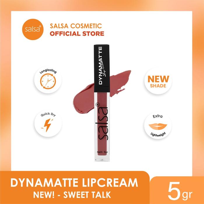 Gambar SALSA Dynamatte Lipcream (NEW SHADES) - Matte Lip Cream - 08 dari bintangcantikku undefined Tokopedia