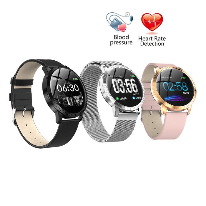 Jual WL Smart Band Waterproof Blood Pressure Monitor Color LCD